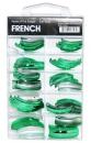 French Metallic Dark Green - 70 Tips - 26107