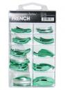 French Metallic Green - 70 Tips - 26108