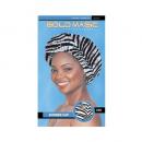 Gold Magic Zebra Shower Cap