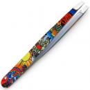 Slant Tip Tweezers  Sun Collage Tattoo Design