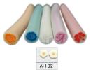 Polymer Clay Cane Flower Art A-102 - 2 Inches Long