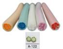 Polymer Clay Cane Art A-122 - 2 Inches Long
