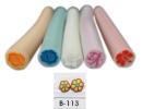 Polymer Clay Cane Art B-113 - 2 Inches Long
