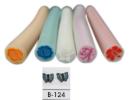 Polymer Clay Cane Art B-124 - 2 Inches Long