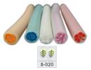 Polymer Clay Cane Flower Art B-020 - 2 Inches Long