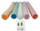 Polymer Clay Cane Flower Art B-028 - 2 Inches Long