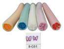 Polymer Clay Cane Art B-031 - 2 Inches Long