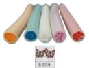 Polymer Clay Cane Art B-038 - 2 Inches Long