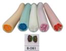Polymer Clay Cane Art B-081 - 2 Inches Long
