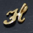 Charm Gold - Char H (10 pieces a bag)