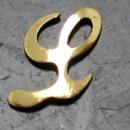 Charm Gold - Char L (10 pieces a bag)