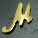 Charm Gold - Char M (10 pieces a bag)