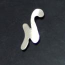 Charm Silver - Char N (10 pieces a bag)
