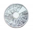 Rhinestone - Dot Clear - 12 size in Box