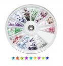 Rhinestone - Star 400 ct  in Wheel Box - CN