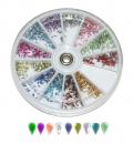 Rhinestone - Tear 400 ct  in Wheel Box - CN