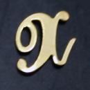 Charm Gold - Char X (10 pieces a bag)