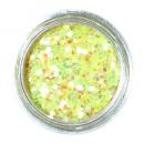 Glitter Powder Nail Art - GP10 Yellow 0.5 oz